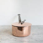 Monogrammed Copper Pot With Lid - elsie green - the french kitchen