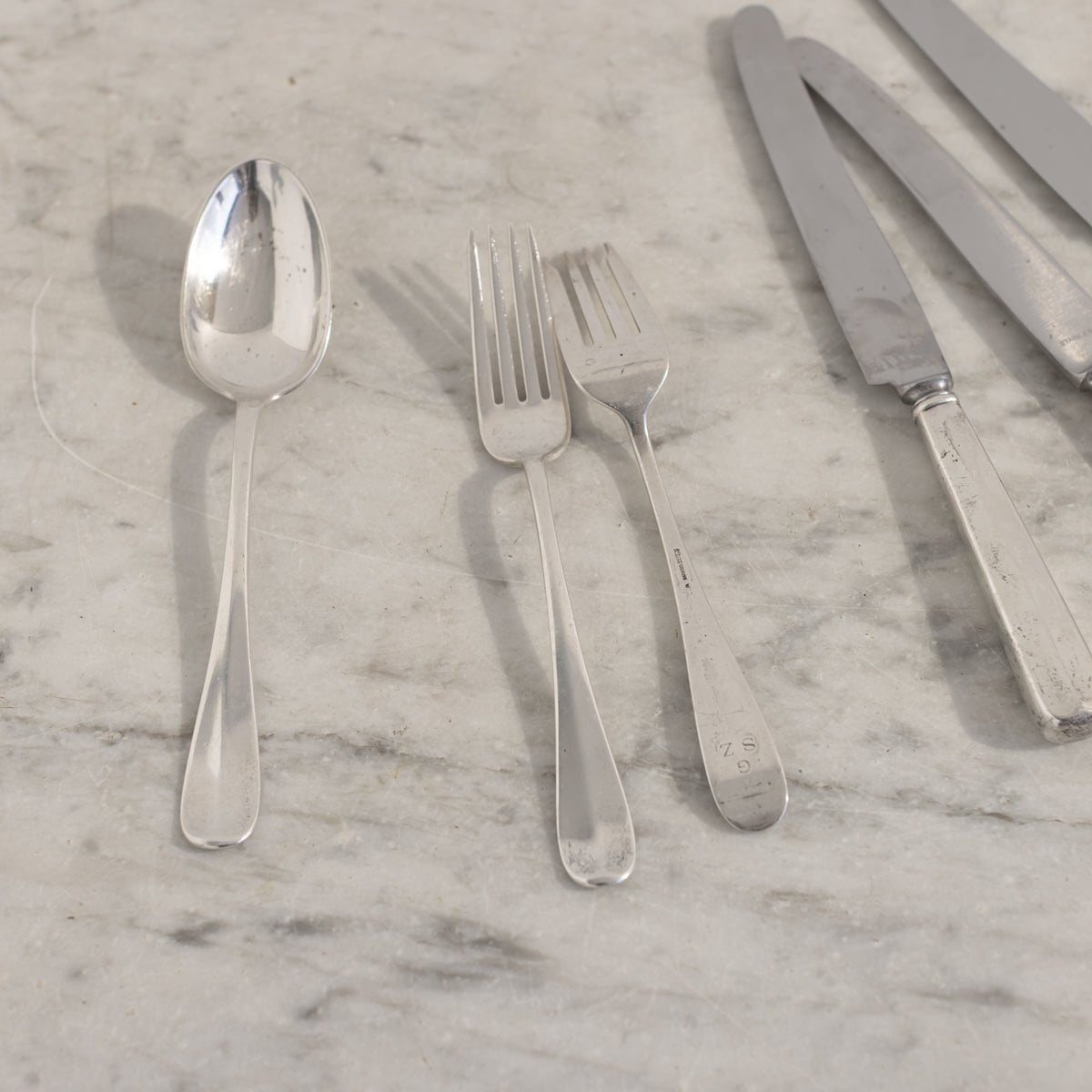 Monogrammed Hotel Sterling Set of 6 Pieces | The Patrick Orbe Collection - elsie green - the french kitchen