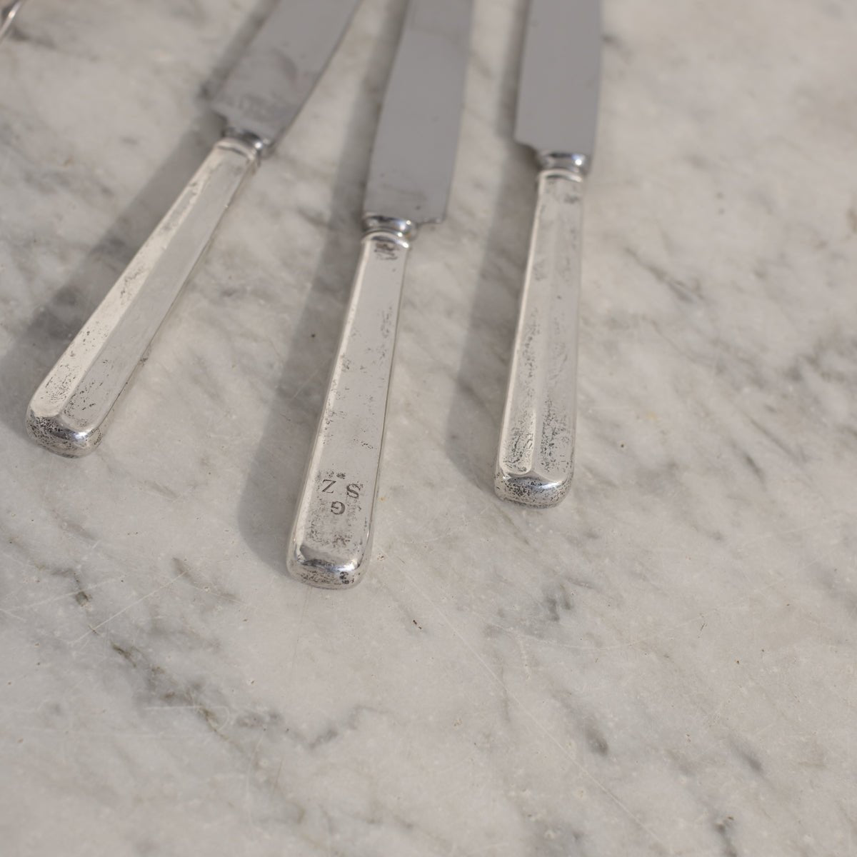 Monogrammed Hotel Sterling Set of 6 Pieces | The Patrick Orbe Collection - elsie green - the french kitchen