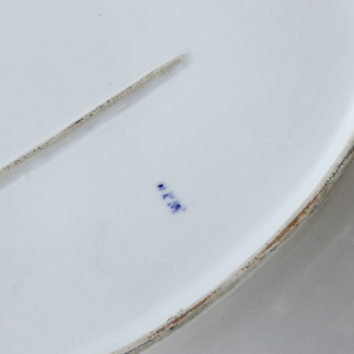 Monogrammed Porcelain Platter - elsie green - the french kitchen