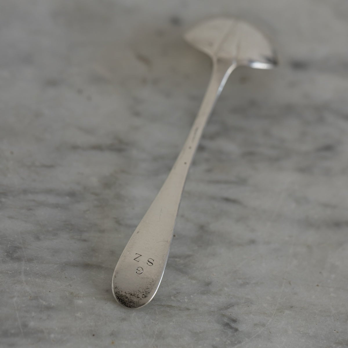 Monogrammed Sterling Ladle | The Patrick Orbe Collection - elsie green - the french kitchen