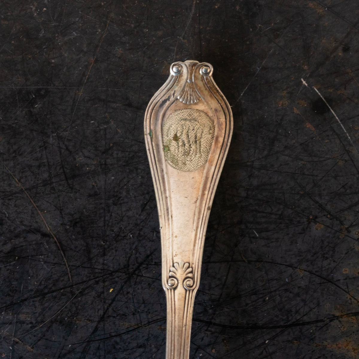 Monogrammed Tiffany Sterling Serving Spoon - elsie green - The French Kitchen