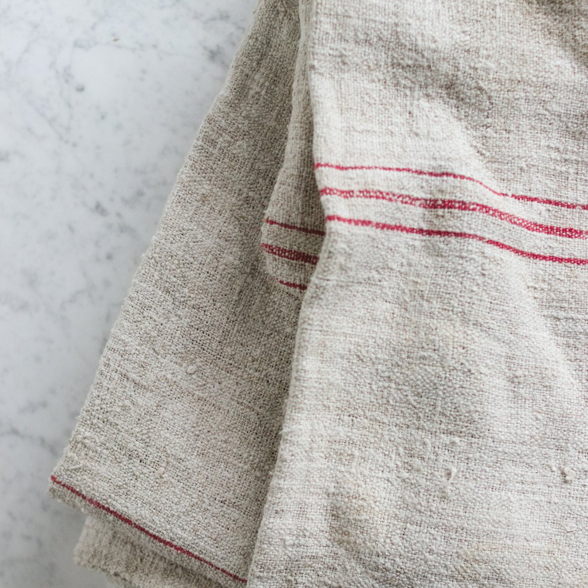 Monogrammed Vintage Chanvre - elsie green - Textiles