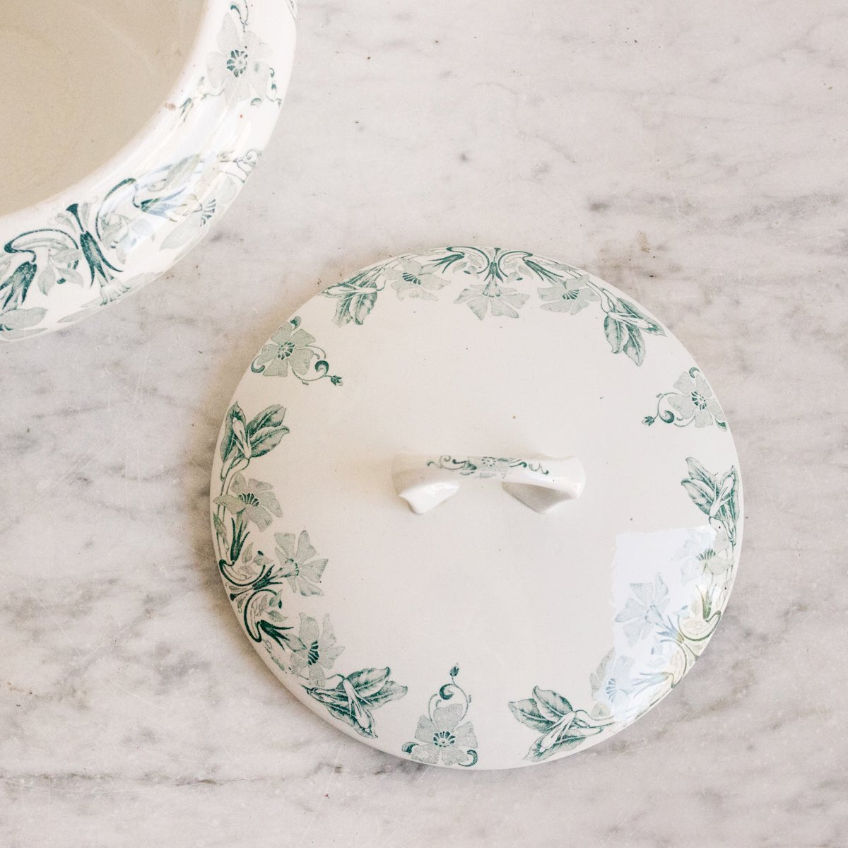 Morning Glories Tureen and Serving Bowl - elsie green - The French Kitchen