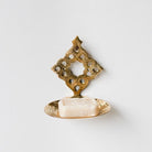Moroccan Brass Soap Dish - elsie green - decor