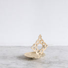 Moroccan Brass Soap Dish with Petite Savon - elsie green - decor