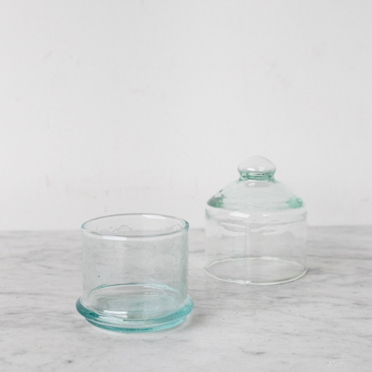 Moroccan Glass Butter Keeper - elsie green - the french kitchen