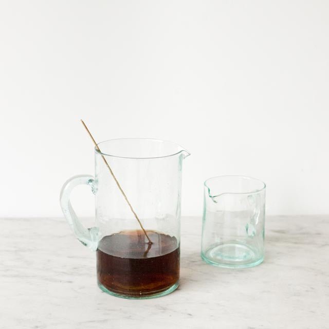 Moroccan Glass Pitcher - elsie green - French Kitchen