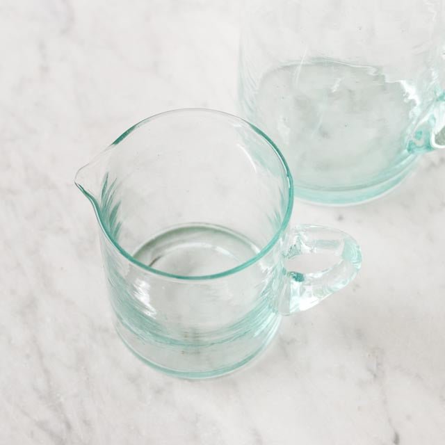 Moroccan Glass Pitcher - elsie green - French Kitchen