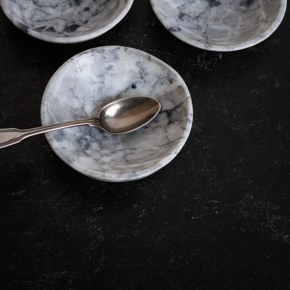 Moroccan Marble Bowl Set of 4 - elsie green - Decor