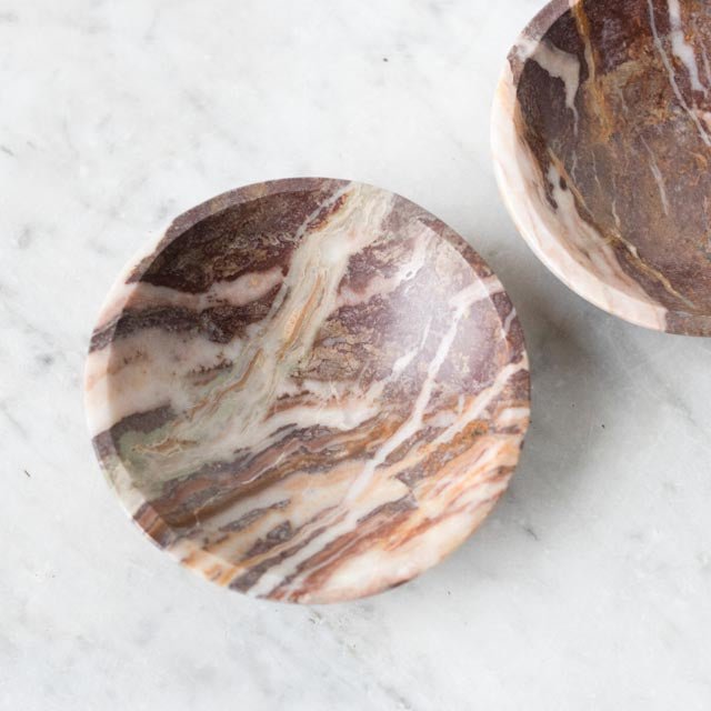 Moroccan Marble Bowl Set of 4 - elsie green - the french kitchen