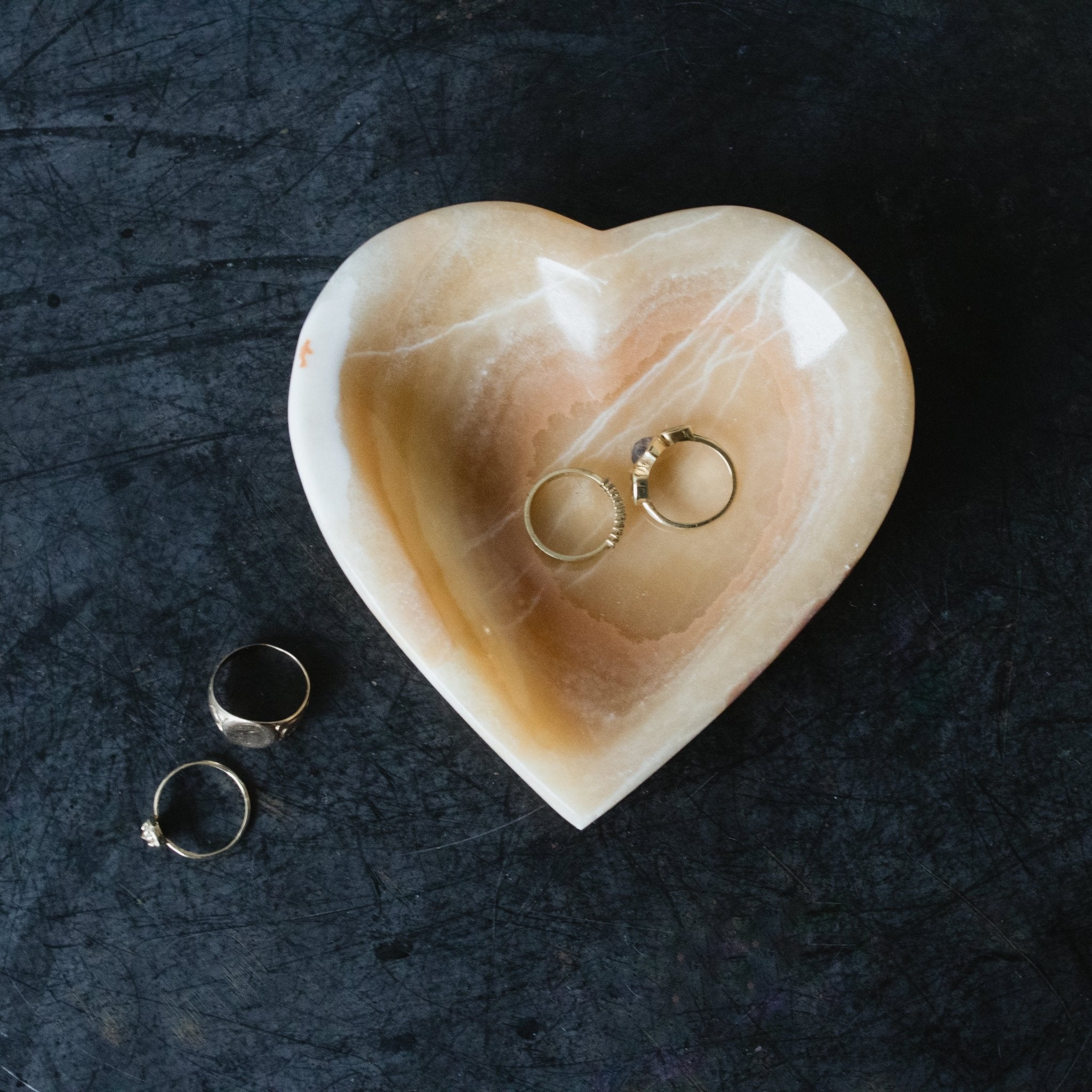 Moroccan Marble Heart - elsie green - decor