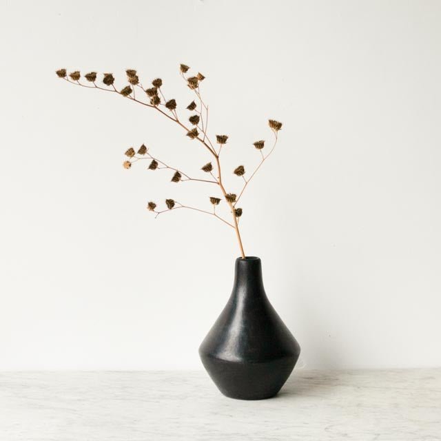 Moroccan Tadelakht | Diamond Vase - elsie green - decor