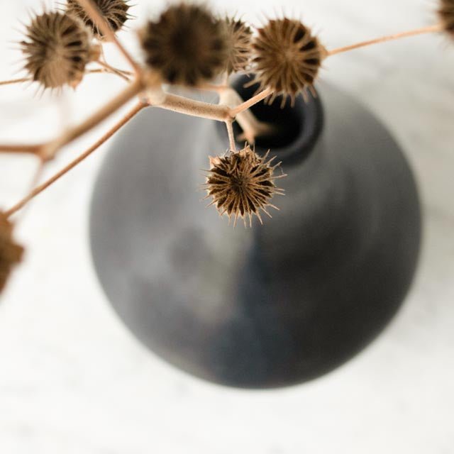 Moroccan Tadelakht | Diamond Vase - elsie green - decor