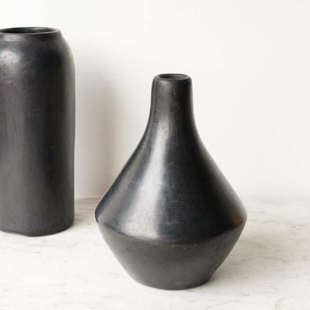 Moroccan Tadelakht | Diamond Vase - elsie green - decor