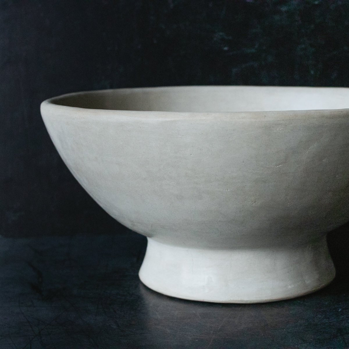 Moroccan Tadelakht | Pedestal Bowl - elsie green - The French Kitchen