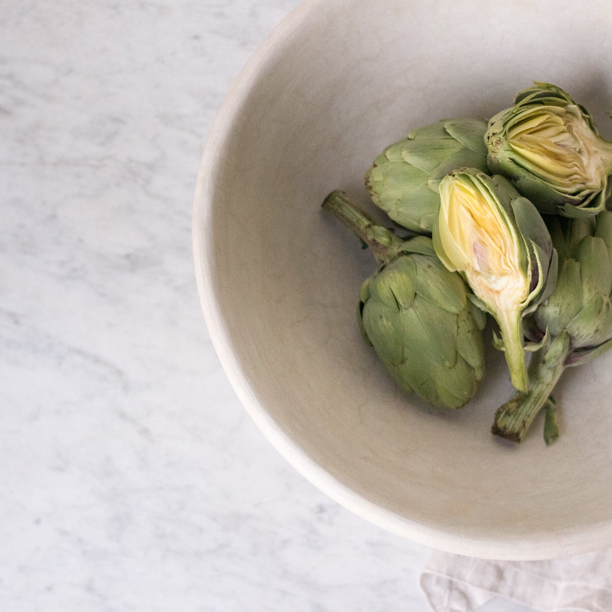 Moroccan Tadelakht | Pedestal Bowl - elsie green - The French Kitchen