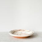 Moroccan Terra Cotta Platter with Marble Glaze - elsie green - the french kitchen