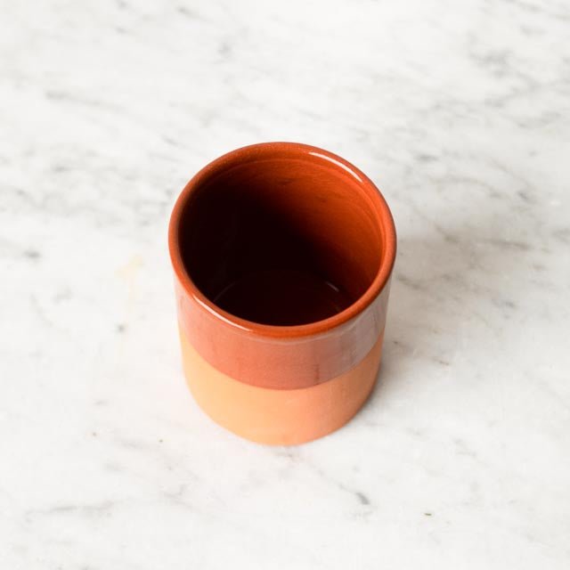 Moroccan Terra Cotta Tumbler Set of 4 - elsie green - the french kitchen