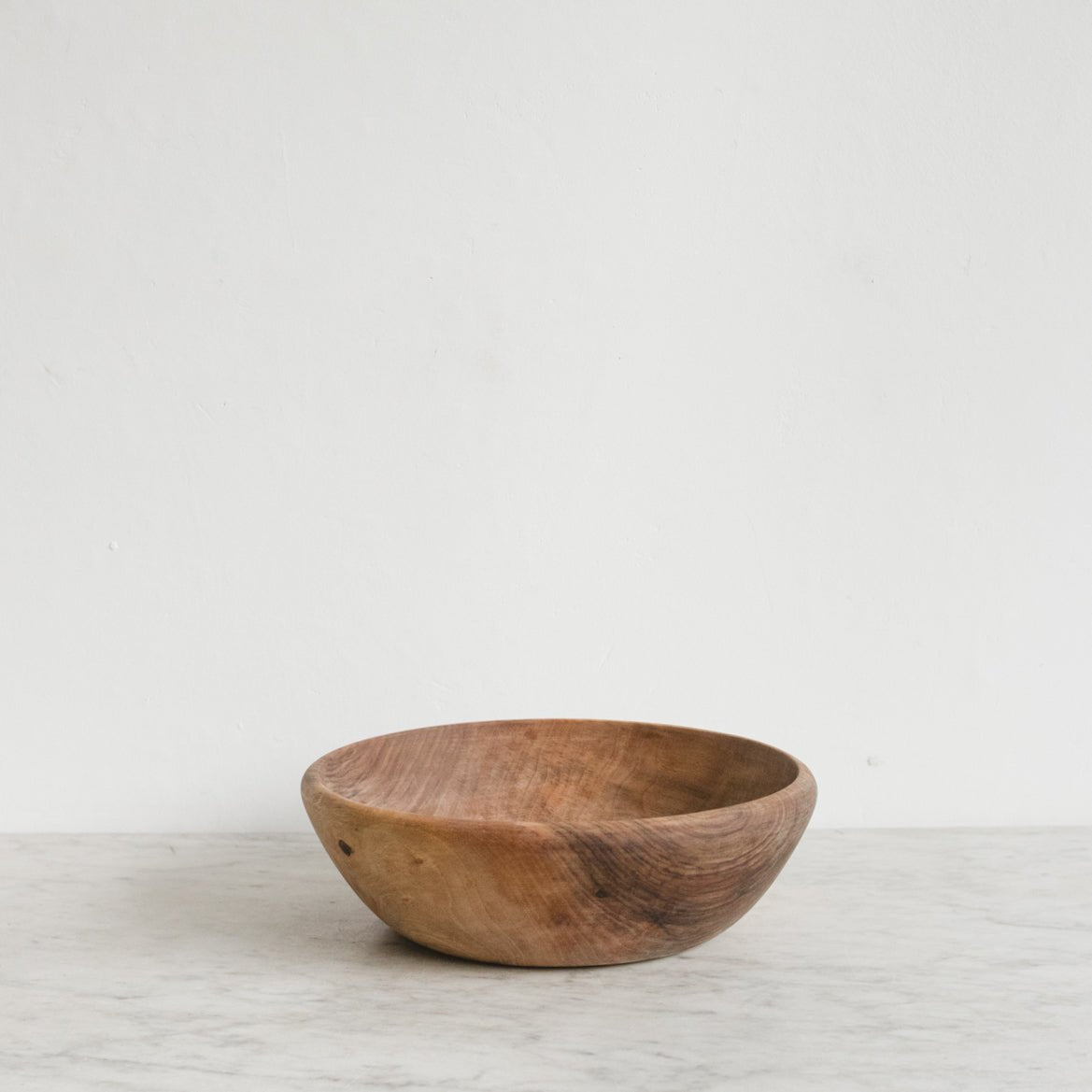 Moroccan Wood Bowl with Pair of Vintage Serving Forks - elsie green - the french kitchen