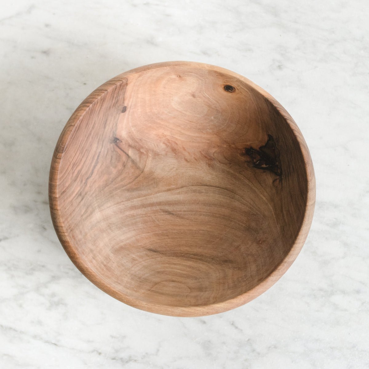 Moroccan Wood Bowl with Pair of Vintage Serving Forks - elsie green - the french kitchen