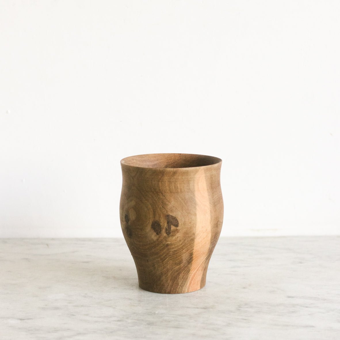 Moroccan Wood Mortar & Pestle - elsie green - the french kitchen