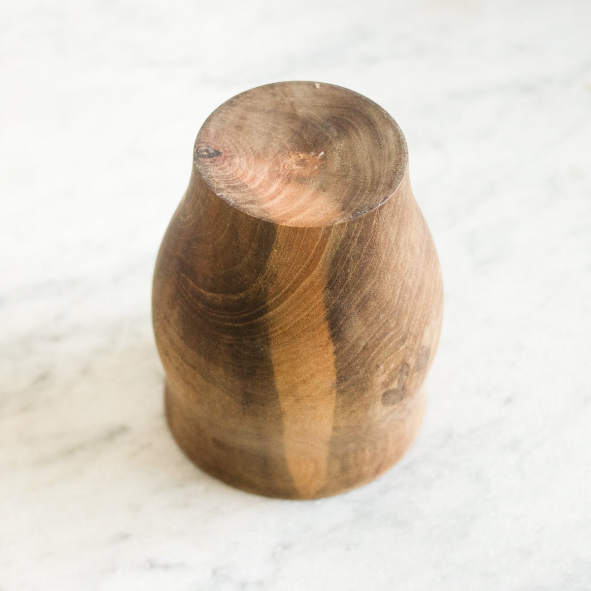 Moroccan Wood Mortar & Pestle - elsie green - the french kitchen