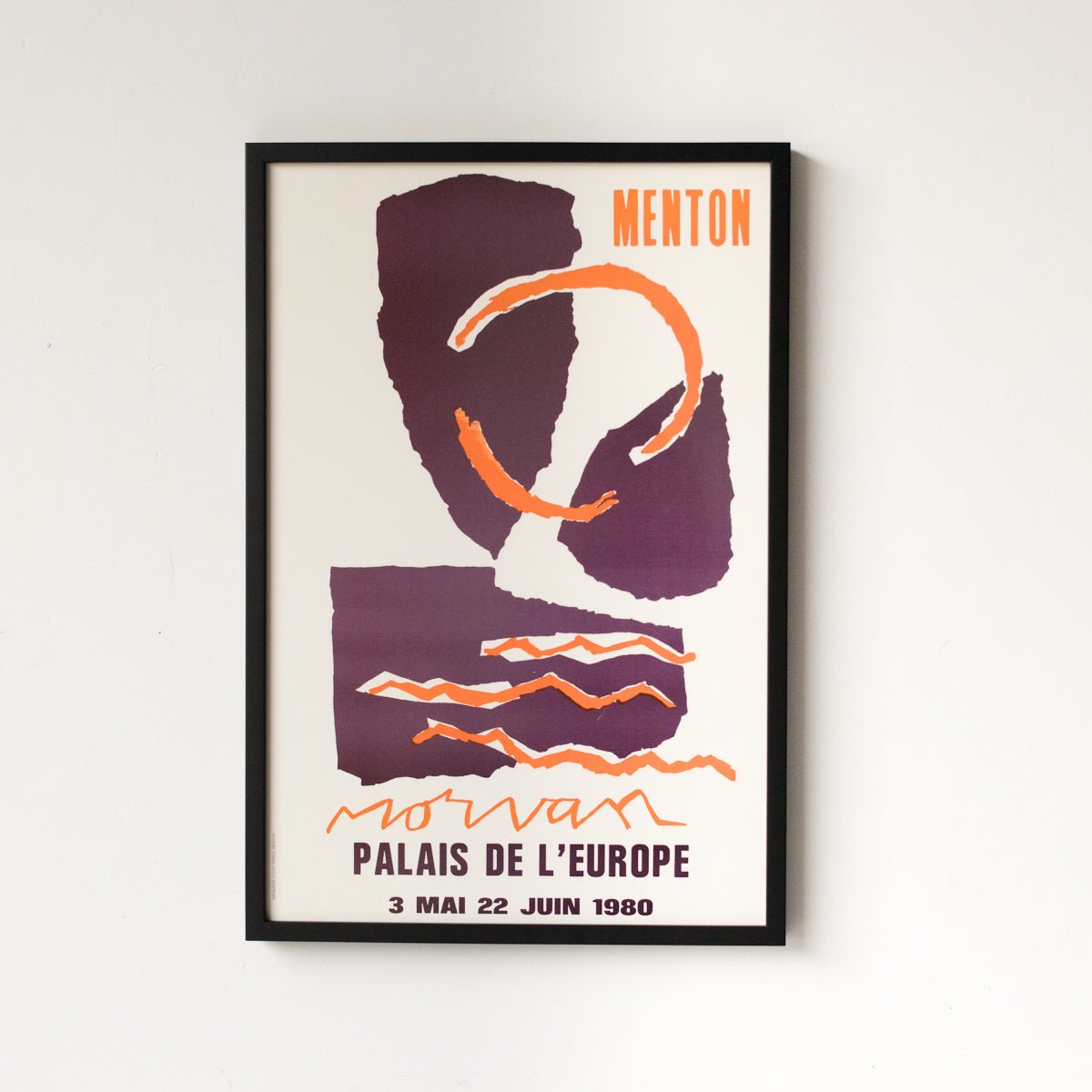 Morvan Palais de L'Europe Exhibit Advertisement - elsie green - art