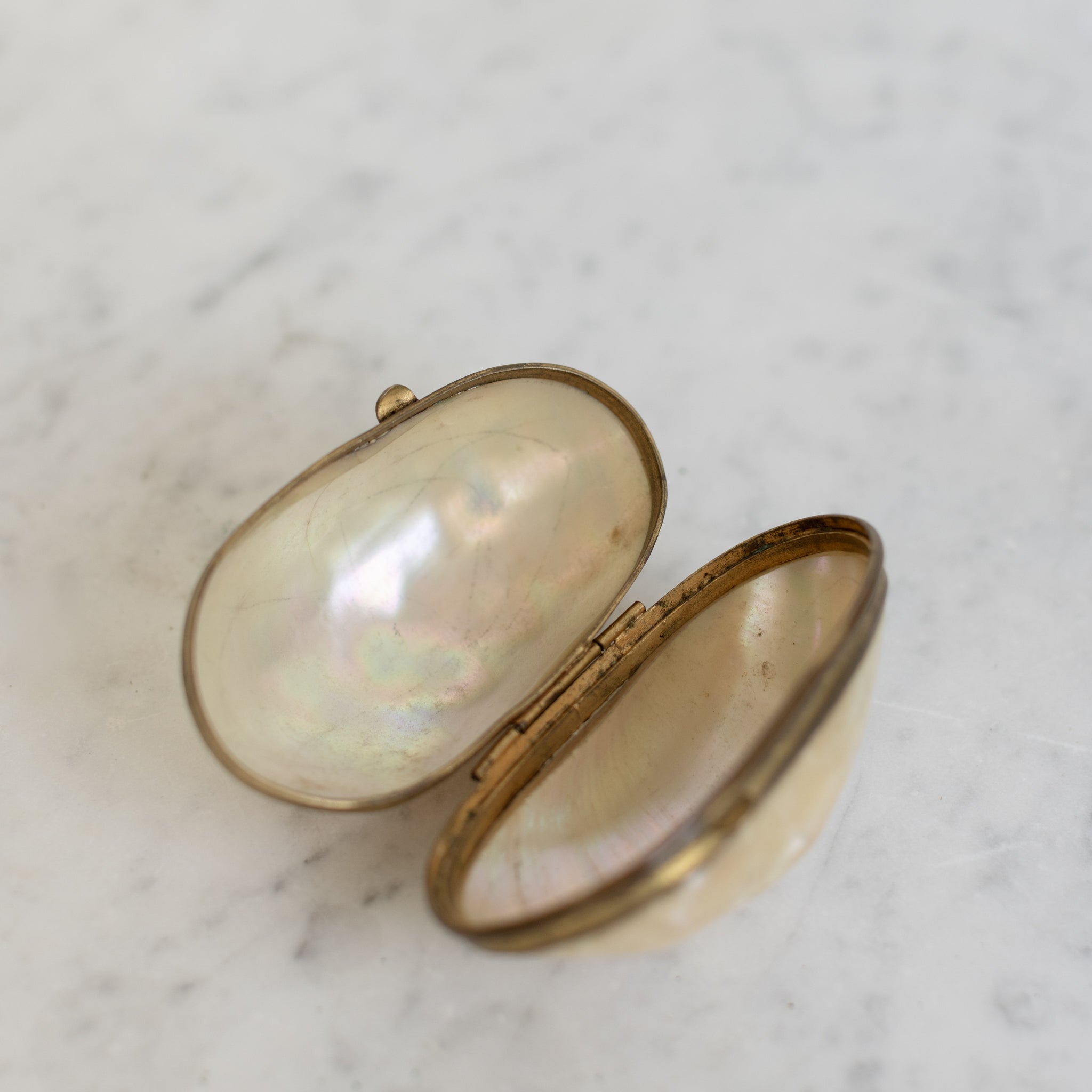 Mother of Pearl Pillbox - elsie green - decor