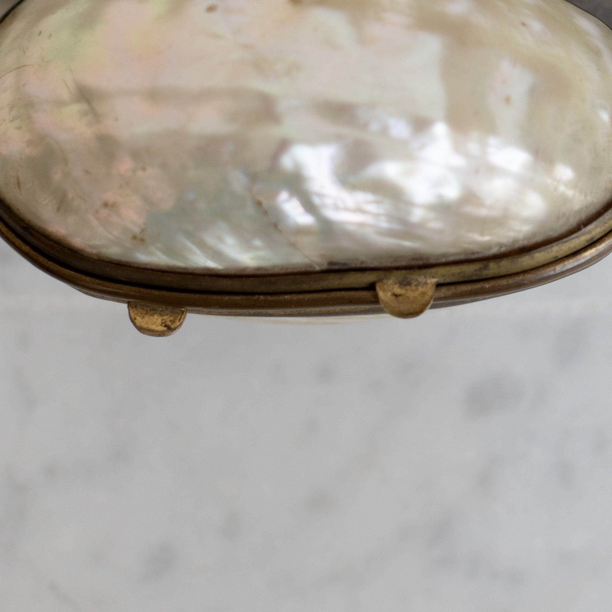 Mother of Pearl Pillbox - elsie green - decor