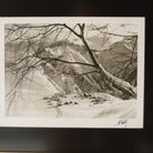 Mountain Village Vintage Photograph - elsie green - art