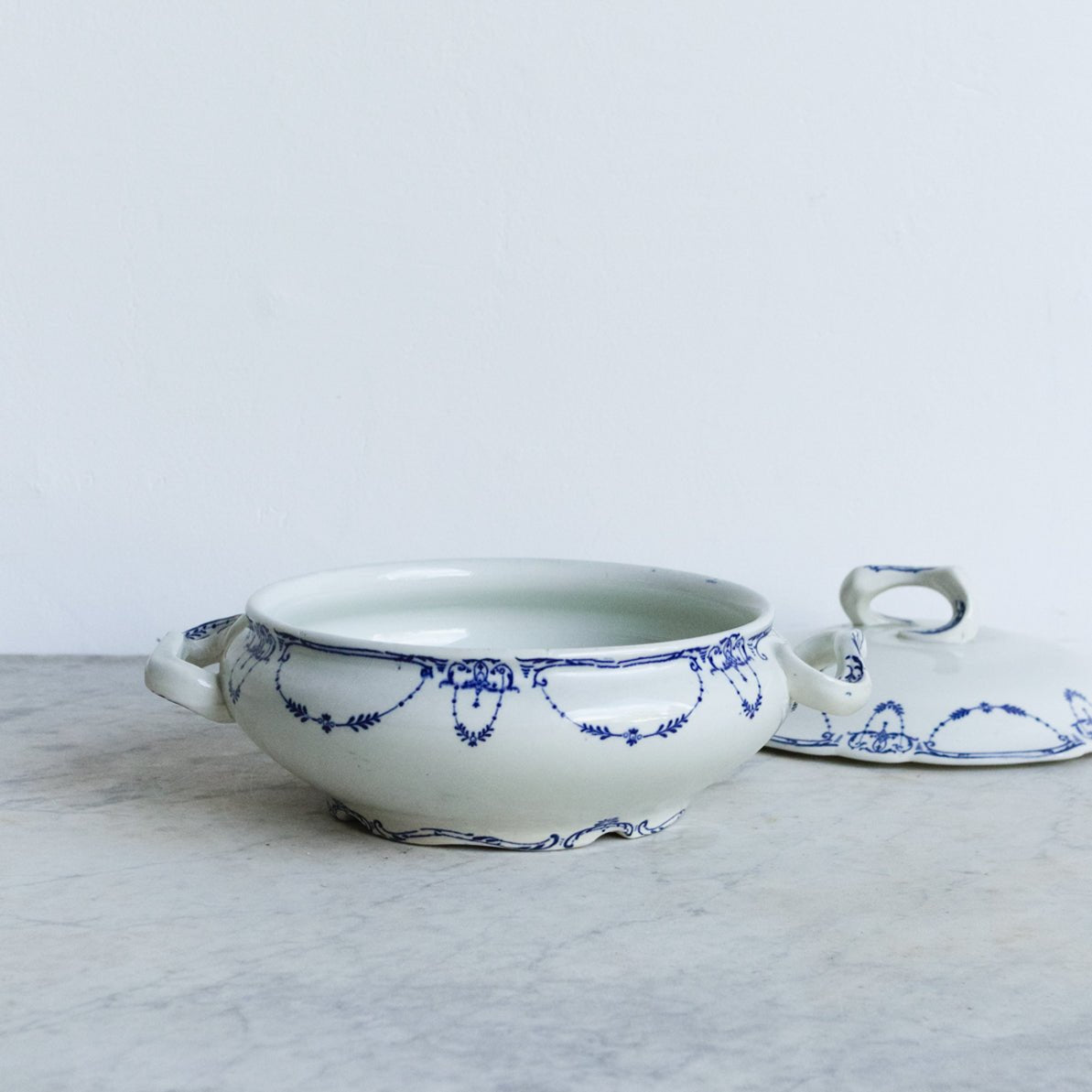 Moustiers No. 5 Transferware Tureen - elsie green - The French Kitchen