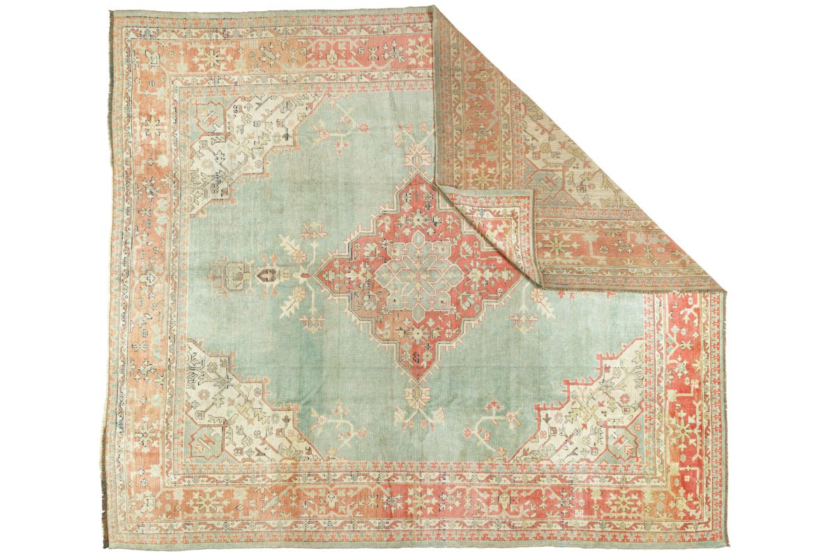 Muret Vintage Rug | 10' x 11'4" - elsie green - textiles