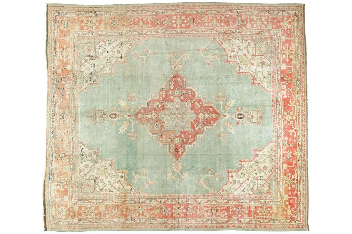 Muret Vintage Rug | 10' x 11'4" - elsie green - textiles