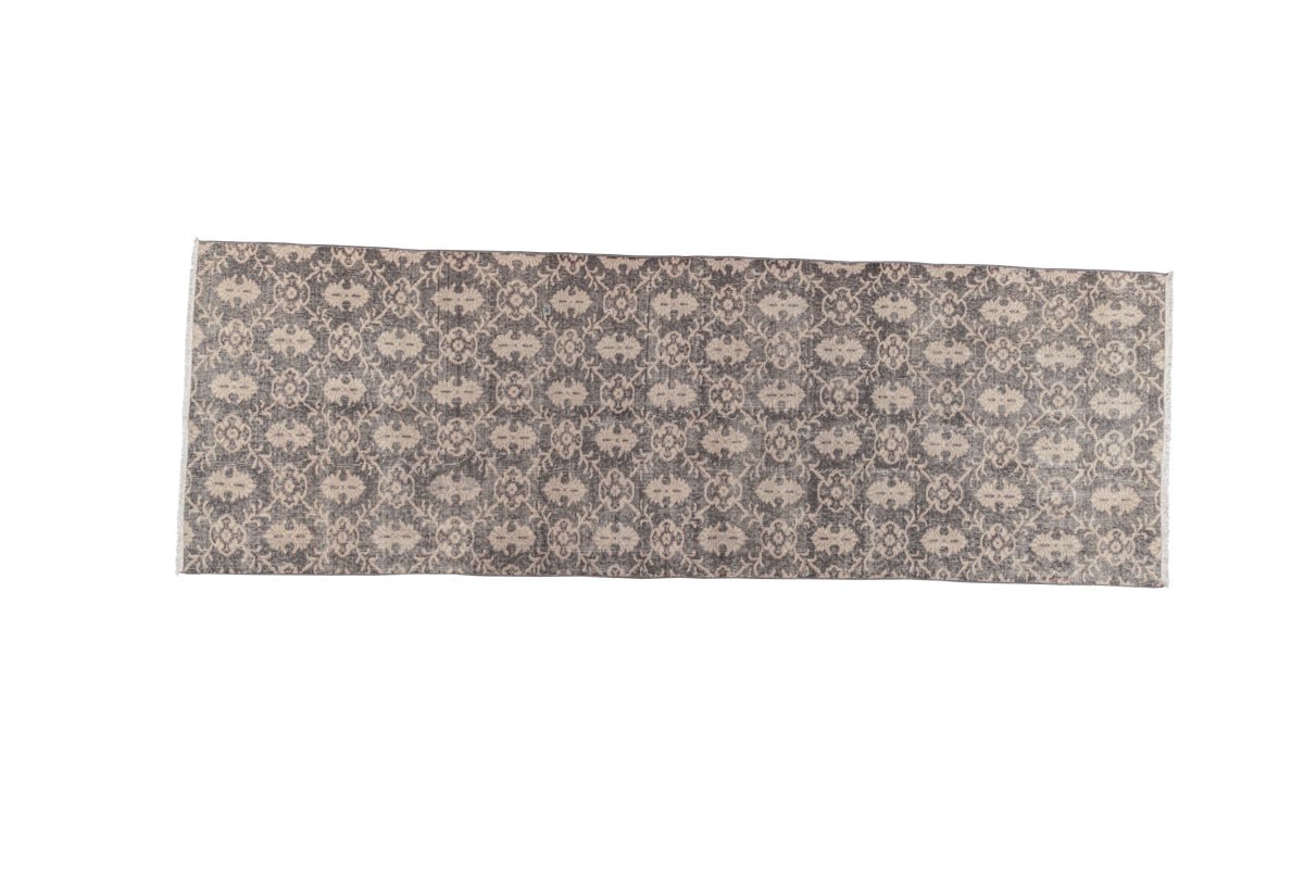 Nancy Vintage Runner | 3'7" x 10'5" - elsie green - textiles