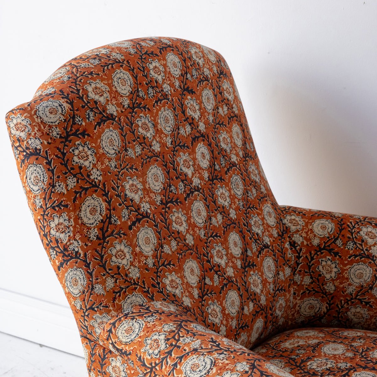 Napoleon III Arm Chair | Marielle Saffron - elsie green - furniture