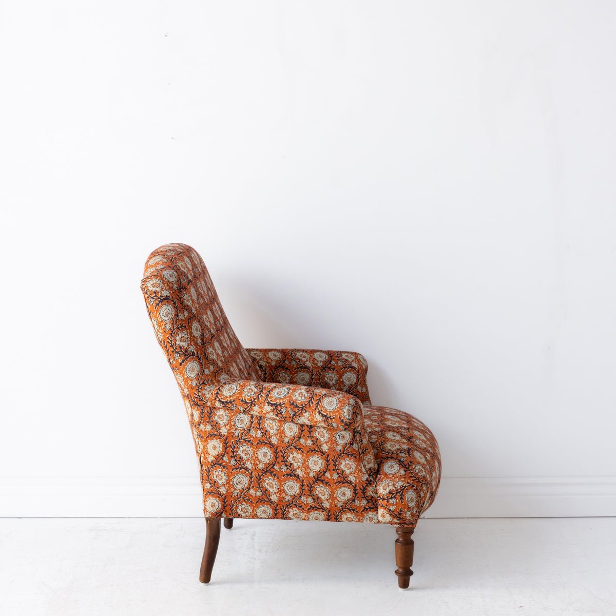 Napoleon III Arm Chair | Marielle Saffron - elsie green - furniture