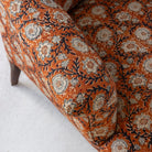 Napoleon III Arm Chair | Marielle Saffron - elsie green - furniture