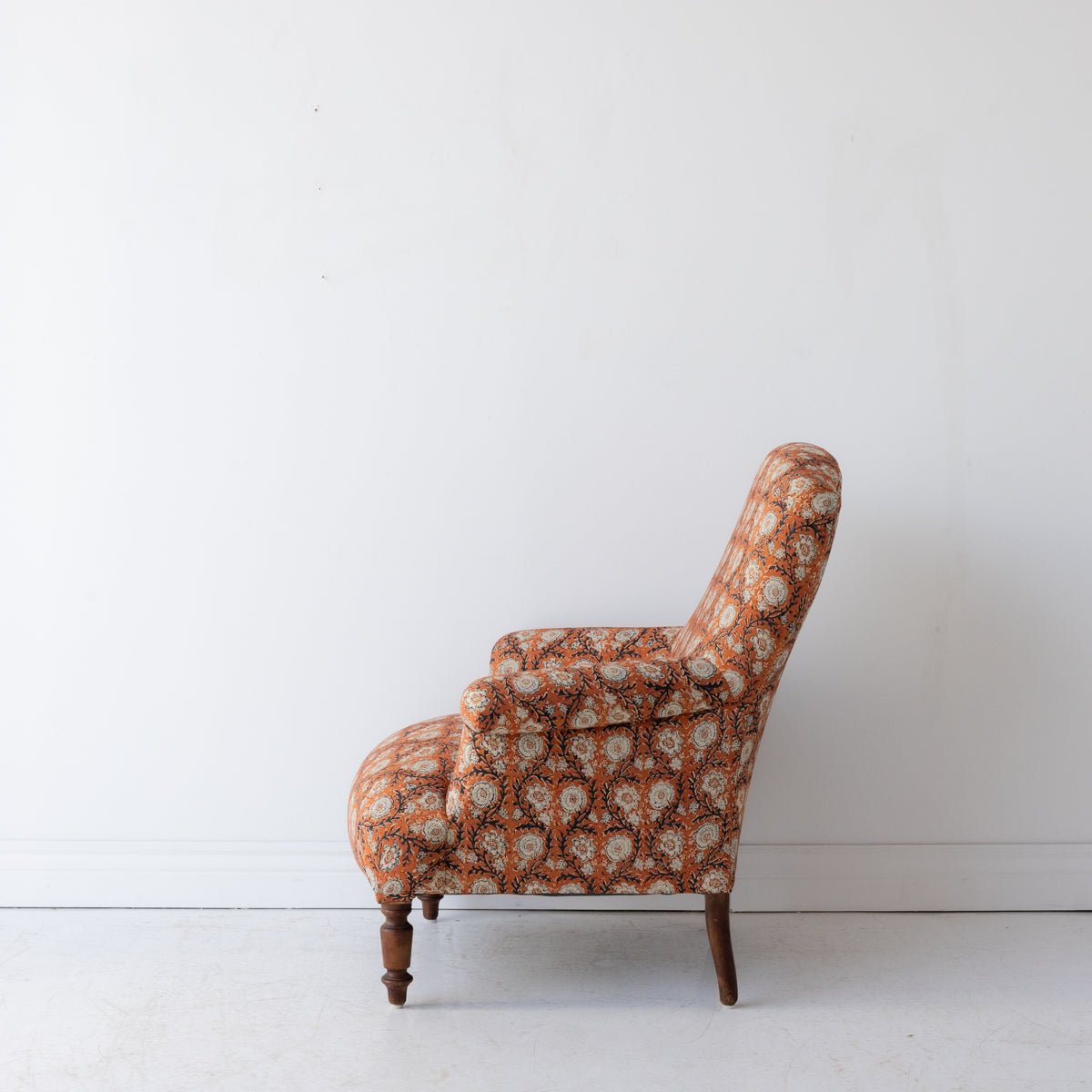Napoleon III Arm Chair | Marielle Saffron - elsie green - furniture