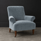 Napoleon Slipcovered Arm Chair - elsie green - furniture