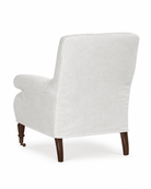 Napoleon Slipcovered Arm Chair - elsie green - furniture