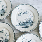 Nenuphar Transferware Plate Set Of 8 - elsie green - The French Kitchen