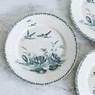 Nenuphar Transferware Plate Set Of 8 - elsie green - The French Kitchen