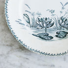 Nenuphar Transferware Plate Set Of 8 - elsie green - The French Kitchen