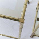 Nesting Baguès Style Table - elsie green - furniture