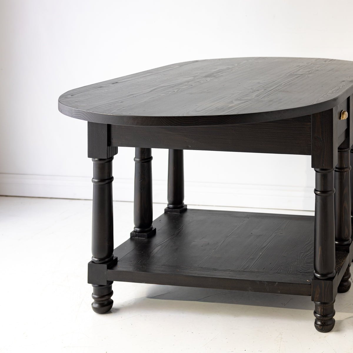 Newport Reclaimed Wood Kitchen Island | Floor Sample - elsie green - reclaimed wood furniture
