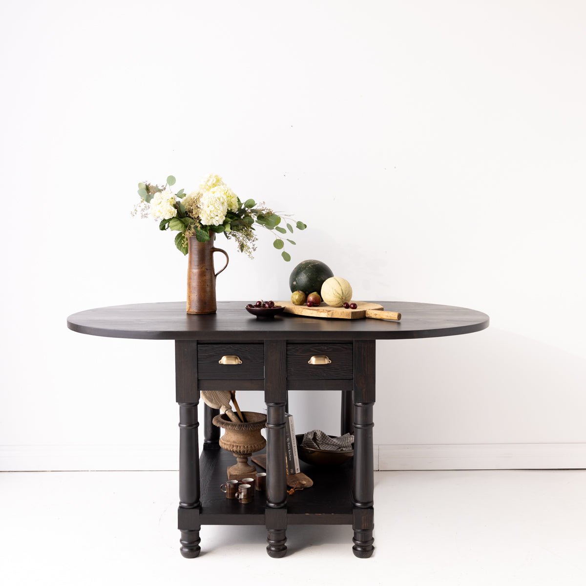 Newport Reclaimed Wood Kitchen Island | Floor Sample - elsie green - reclaimed wood furniture