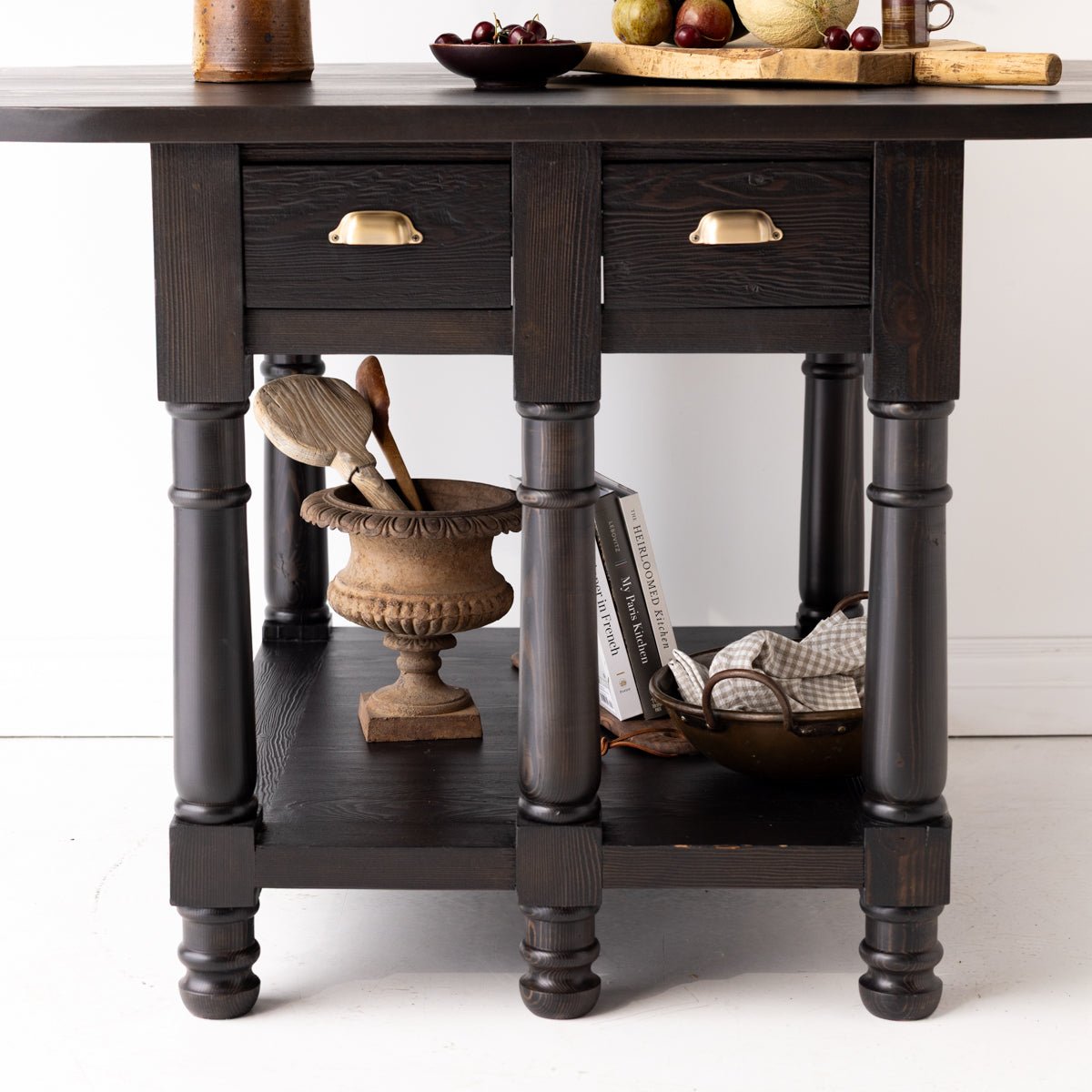 Newport Reclaimed Wood Kitchen Island | Floor Sample - elsie green - reclaimed wood furniture