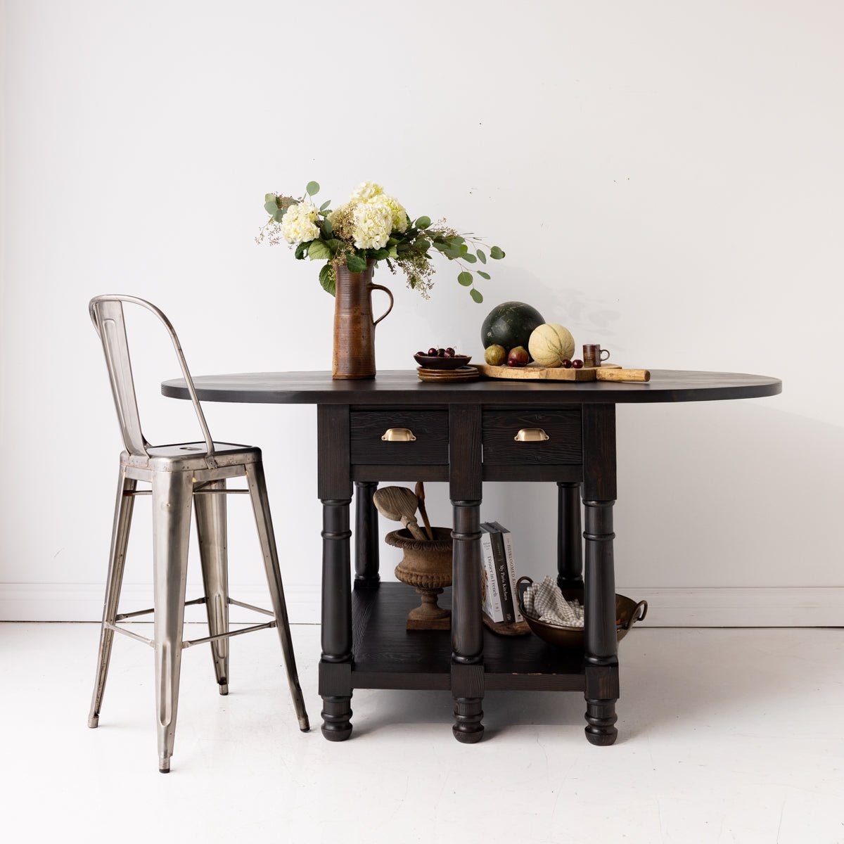 Newport Reclaimed Wood Kitchen Island | Floor Sample - elsie green - reclaimed wood furniture