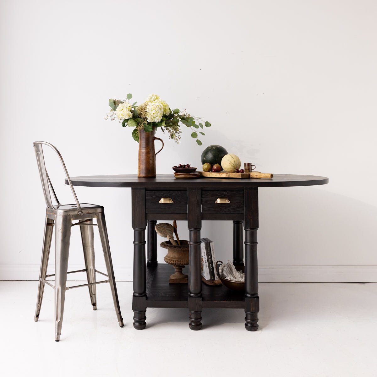 Newport Reclaimed Wood Kitchen Island | Floor Sample - elsie green - reclaimed wood furniture